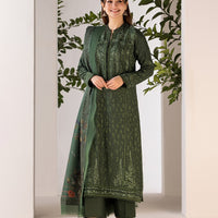 Lawn-3PC Embroidered Shirt with Digital Printed Jacquard Dupatta - 1113