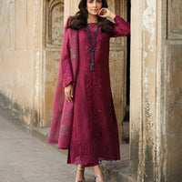 Lawn-3PC Embroidered Shirt with Organza Digital Printed Dupatta-1412