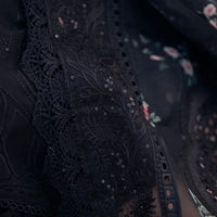 NUREH - 3PC LAWN EMBROIDERED SHIRT WITH COTTON NET PRINTED EMBROIDERED DUPATTA AND TROUSER - BNU2123