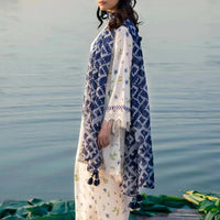 MARIA B 3PC KARANDI PRINTED SHIRT WITH KARANDI PRINTED DUAPTTA AND TROUSER-814