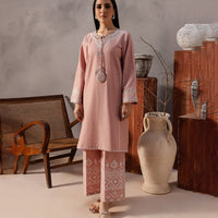 Lawn-2PC EMBROIDERED SHIRT AND TROUSER - 1323