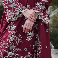 IMAGE-3PC LAWN EMBROIDERED SHIRT WITH MONARK EMBROIDERED DUAPATTA AND TROUSER-ADR-3715