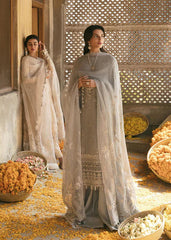 AFROZEH -DHOOP KENARY LUXURY UNSTITCHED FORMALS - 5014