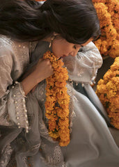 AFROZEH -DHOOP KENARY LUXURY UNSTITCHED FORMALS - 5014