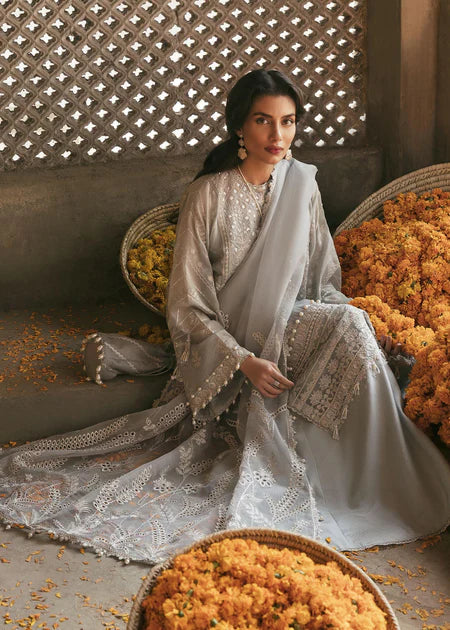 AFROZEH -DHOOP KENARY LUXURY UNSTITCHED FORMALS - 5014