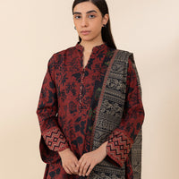 3PC Lawn Printed Shirt With Digital Printed Dupatta-1608