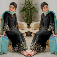 Kastroor Lawn 3PC Embroidered-1200