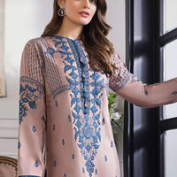 Asim Jofa Lawn-3PC Embroidered With Chiffon Dupatta-1062