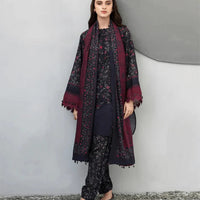 BAROQUE - 3PC Lawn Printed Shirt With Voile Printed Dupatta-1505