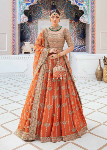 Kesar - Kanwal Malik - Vistas of Jaipur Wedding Unstitched Formals  5013