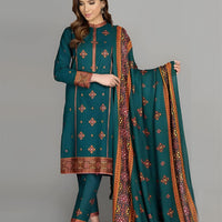 Kayseria Lawn-3PC Embroidered with Lawn Embroidered Dupatta-1118