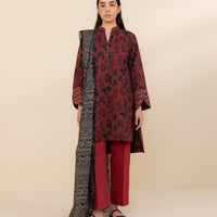 3PC Lawn Printed Shirt With Digital Printed Dupatta-1608