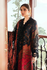 3PC KARANDI PRINTED SHIRT WITH KARANDI PRINTED DUAPTTA AND TROUSER -1709
