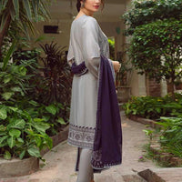 Linen 3PC Embroidered-578