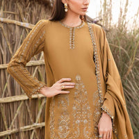 MARIA B LAWN 3PC EMBROIDERED WITH EMBROIDERED DUPATTA-1076