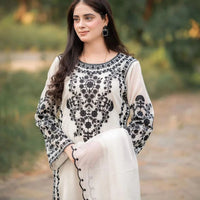 Jazmin Lawn 3PC Embroidered With Lawn Embroidered Dupatta-1031