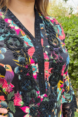 3PC KARANDI PRINTED SHIRT WITH KARANDI PRINTED DUAPTTA AND TROUSER -1707