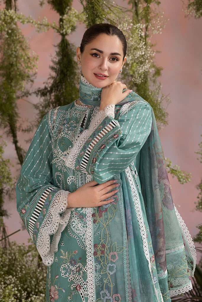 Sobia Nazir Luxury Lawn Embroidered 3 Piece Unstitched 5B