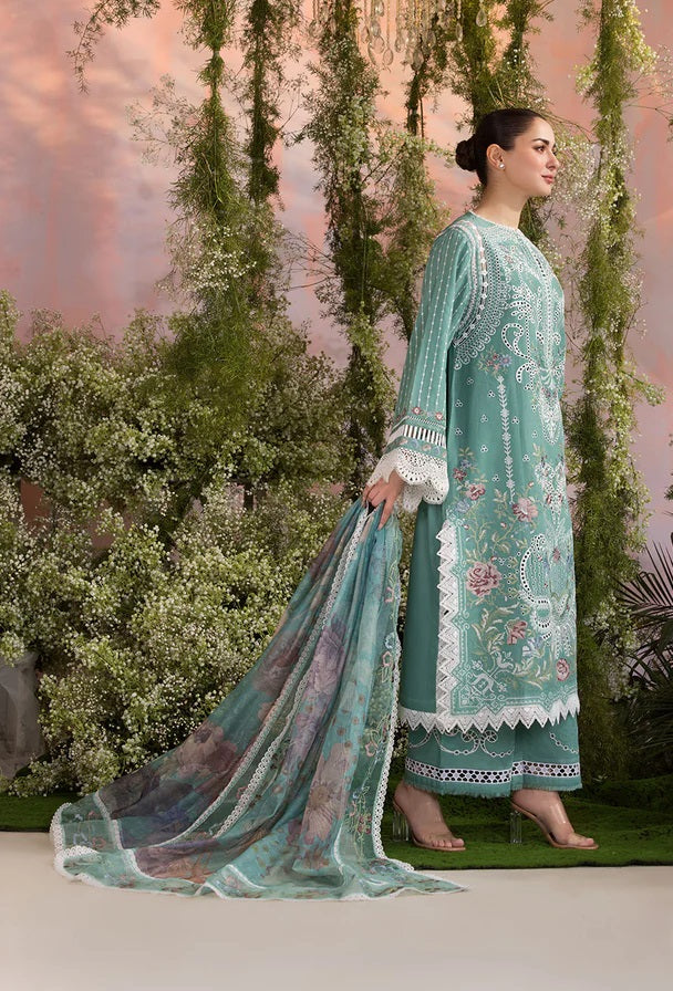 Sobia Nazir Luxury Lawn Embroidered 3 Piece Unstitched 5B