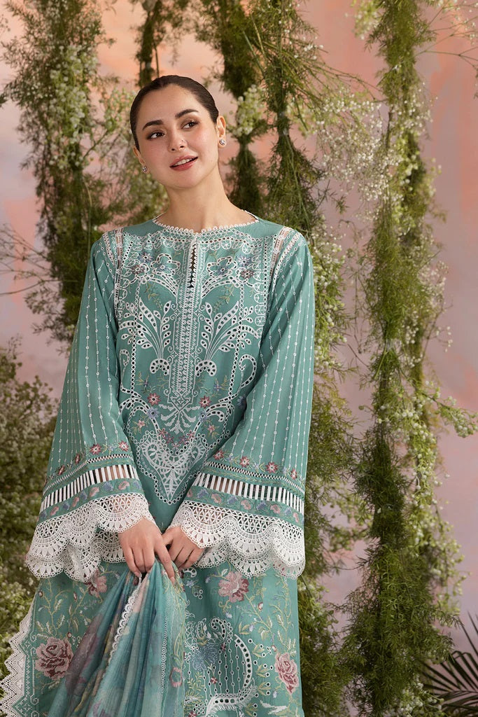 Sobia Nazir Luxury Lawn Embroidered 3 Piece Unstitched 5B