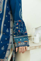 ZARA SHAHJAHAN 3PC Lawn Embroidered Shirt With Printed Dupatta-1055