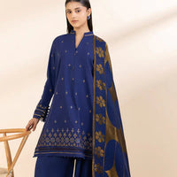 Sapphire Lawn-3PC Embroidered With Digital Printed Dupatta- 1001