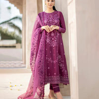 Lawn-2PC EMBROIDERED SHIRT AND TROUSER - 1219