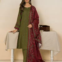 Dhanak 3PC Embroidered -646