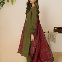 Dhanak 3PC Embroidered -646