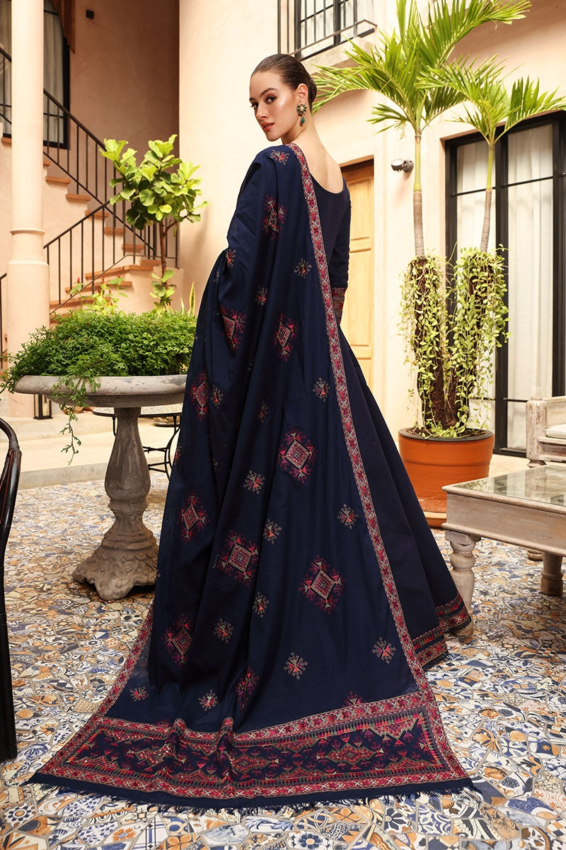 Bareeze Dhanak 3PC Embroidered With Dhanak Shawl Embroidered-132