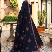 Bareeze Dhanak 3PC Embroidered With Dhanak Shawl Embroidered-132