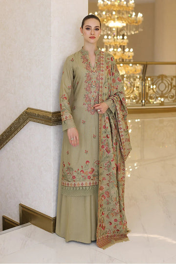 Bareeze Dhanak 3PC Embroidered With Dhanak Shawl Embroidered-141