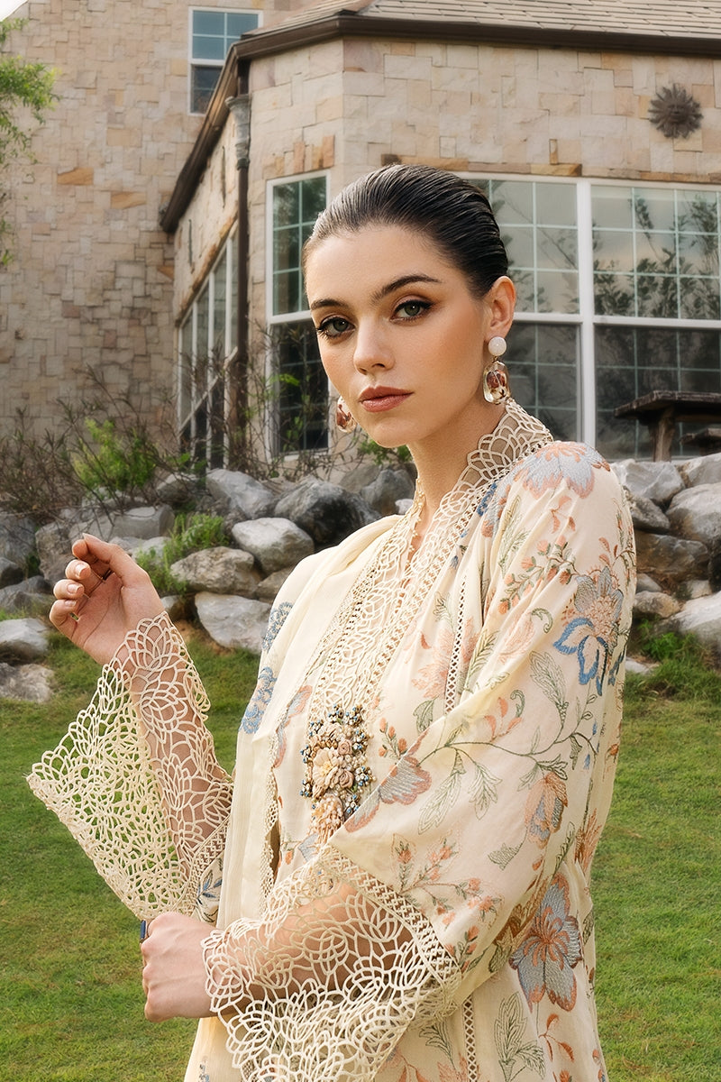 Bareeze Dhanak 3PC Embroidered With Chiffon Embroidered Dupatta-113