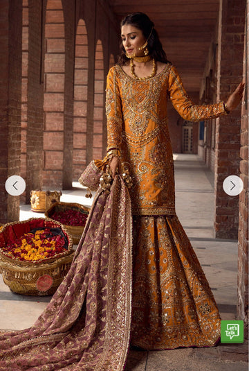 MNR  ZARLISH BY GUL-E-MEHRYAM UNSTITCHED FORMAL 5016