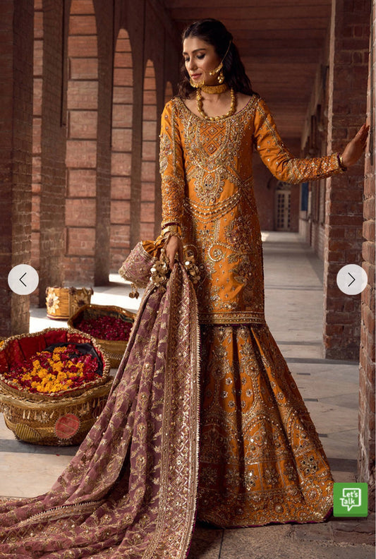 MNR  ZARLISH BY GUL-E-MEHRYAM UNSTITCHED FORMAL 5016