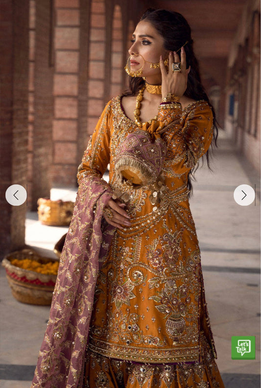 MNR  ZARLISH BY GUL-E-MEHRYAM UNSTITCHED FORMAL 5016