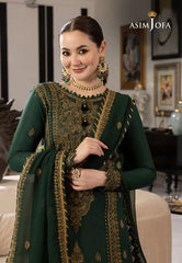 Asim Jofa Dhanak 3PC Embroidered With Chiffon Embroidered Dupatta-658