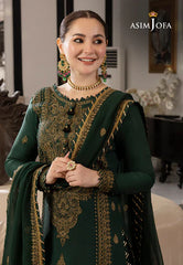 Asim Jofa Dhanak 3PC Embroidered With Chiffon Embroidered Dupatta-658