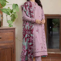 Jazmin Lawn 3PC Embroidered With Printed Dupatta-1127