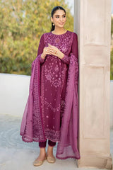 Lawn-2PC EMBROIDERED SHIRT AND TROUSER - 1219
